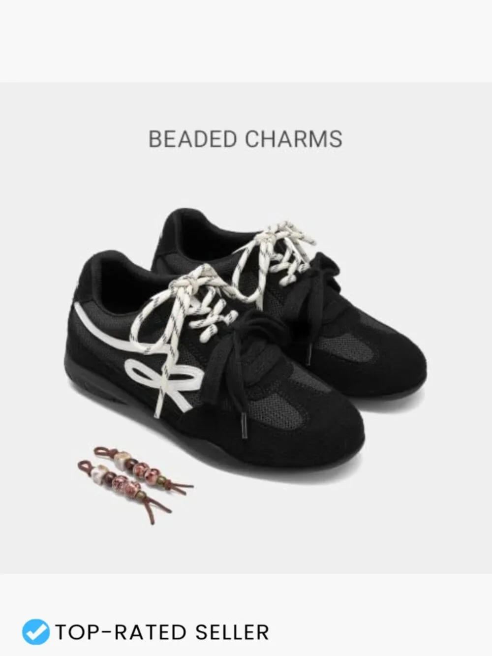 Retro Platform Sneakers Comfortable Walking Shoes Lace Up Casual Everyday